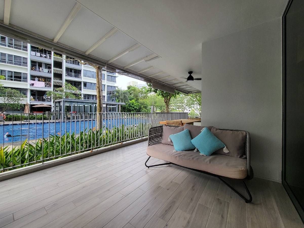 8 @ Woodleigh Condominium For Rent, $6,600, 3 Bed 3 Bath 1,335 sqft $4.94 psf