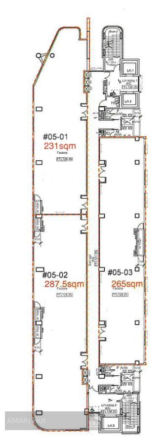 Office for Rent, High Ceiling