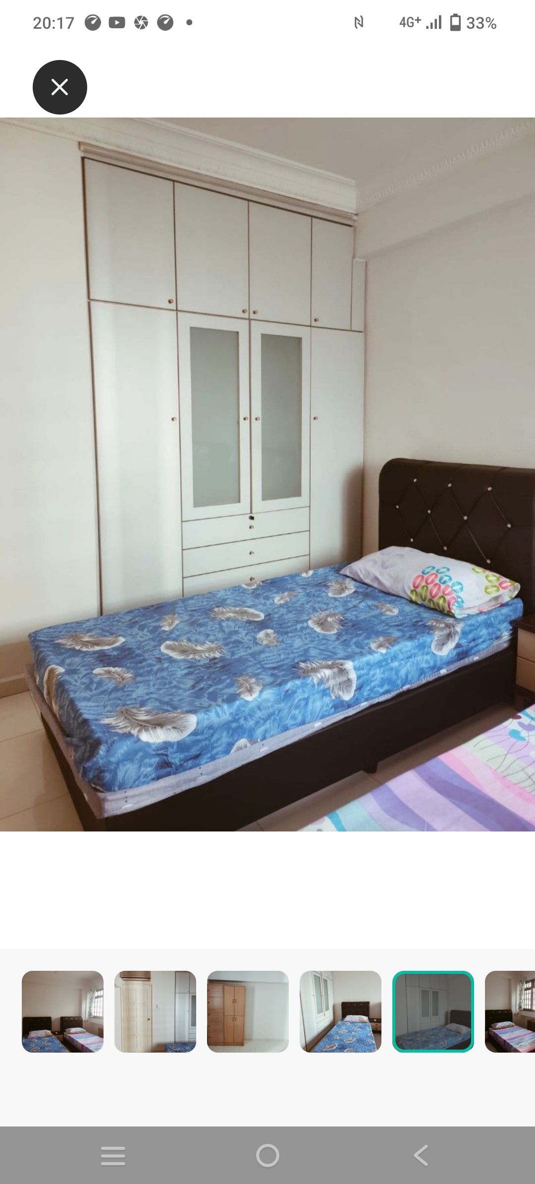 HDB For Rent, Hdb Room For Rental, D04:, 1,200 SGD, 99-year, Floor