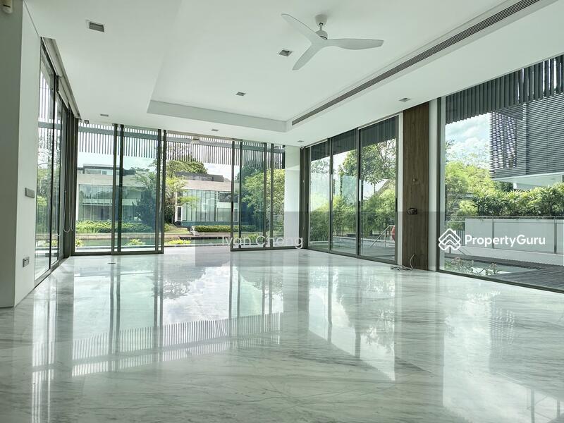 Detached for Rent, Modern Villa with 6 bedrooms, infinity pool, jacuzzis and private berth, SGD 33,000 | 99-year Leasehold