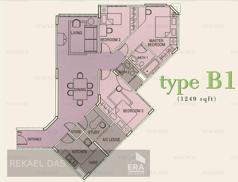 Condominium for Rent, Simei Street 4 Simei Green Condominium, SGD 4,999 | Leasehold 99