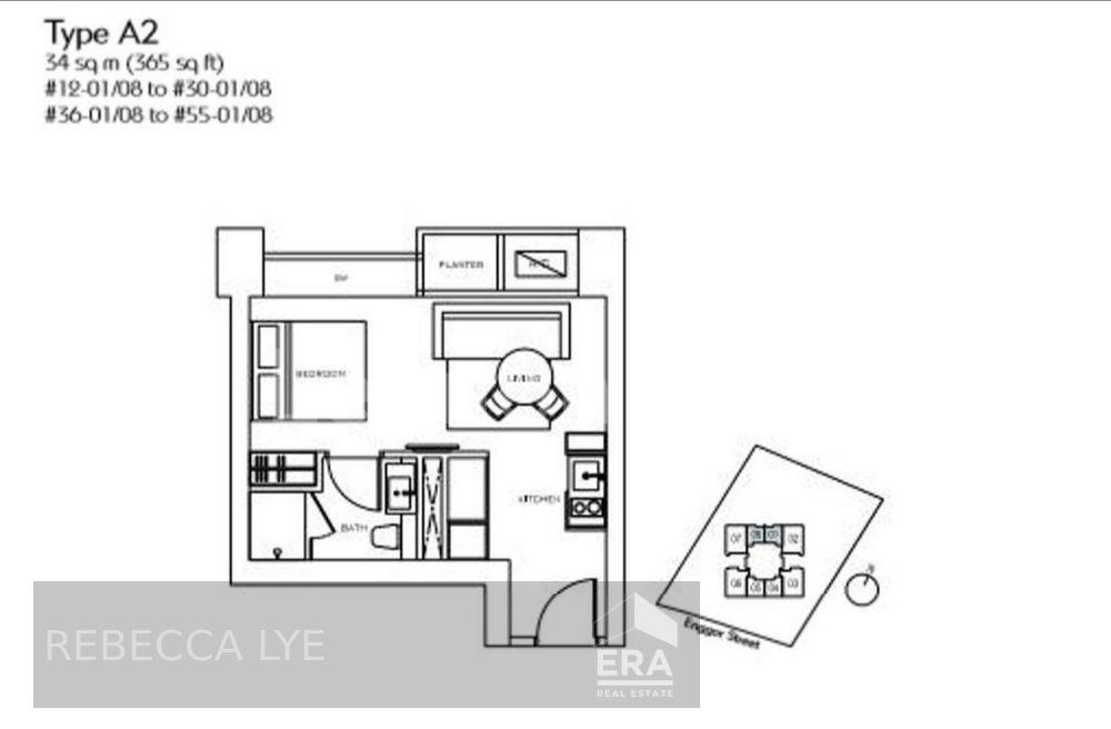 Condominium for Rent, Enggor Street Skysuites@Anson, SGD 3,600 | Leasehold 99