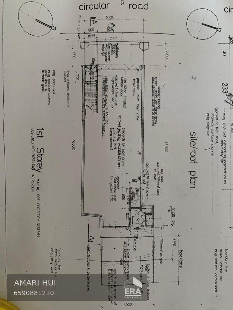 F&B Space for Rent, Circular Road Boat Quay Conservation Area, SGD 27,600 | Leasehold 999