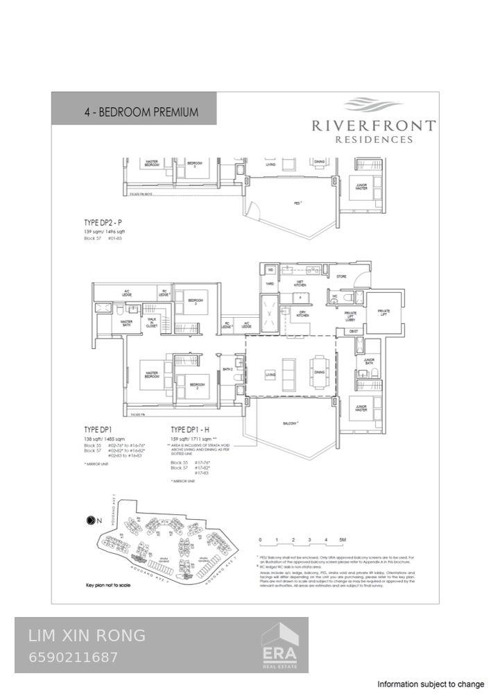 Condominium for Rent, Hougang Avenue 7 Riverfront Residences, SGD 6,300 | Leasehold 99