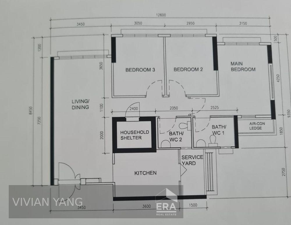 HDB for Rent, Bukit Batok West Avenue 6 453A Bukit Batok West Avenue 6, SGD 3,400 | Leasehold