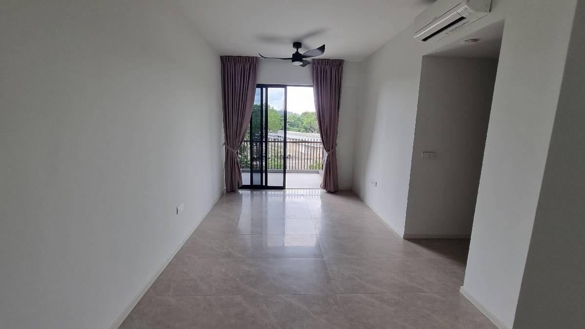 Condominium for Rent, KI Residences At Brookvale Condominium For Rent, $4,700, 3 Bed 2 Bath 861 sqft $5.46 psf, SGD 4,700 | 999-year Leasehold