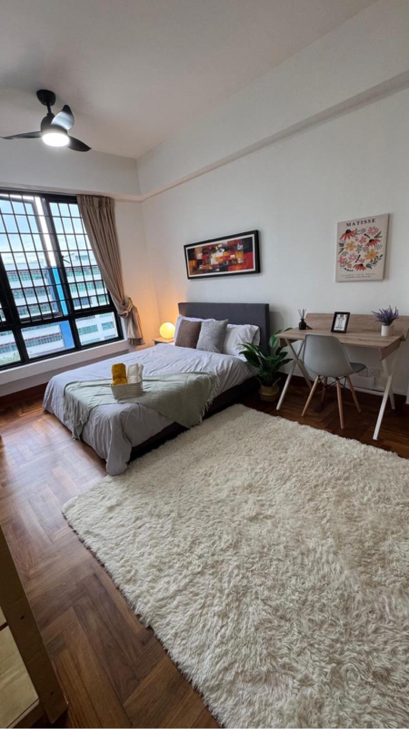 Condominium for Rent, Eastpoint Green Condominium Room Rental, $1,999, 1 Bed 1 Bath 250 sqft $8.00 psf, SGD 1,999
