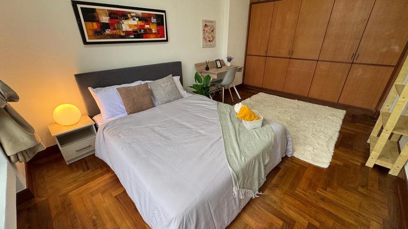 Condominium for Rent, Eastpoint Green Condominium Room Rental, $1,999, 1 Bed 1 Bath 250 sqft $8.00 psf, SGD 1,999