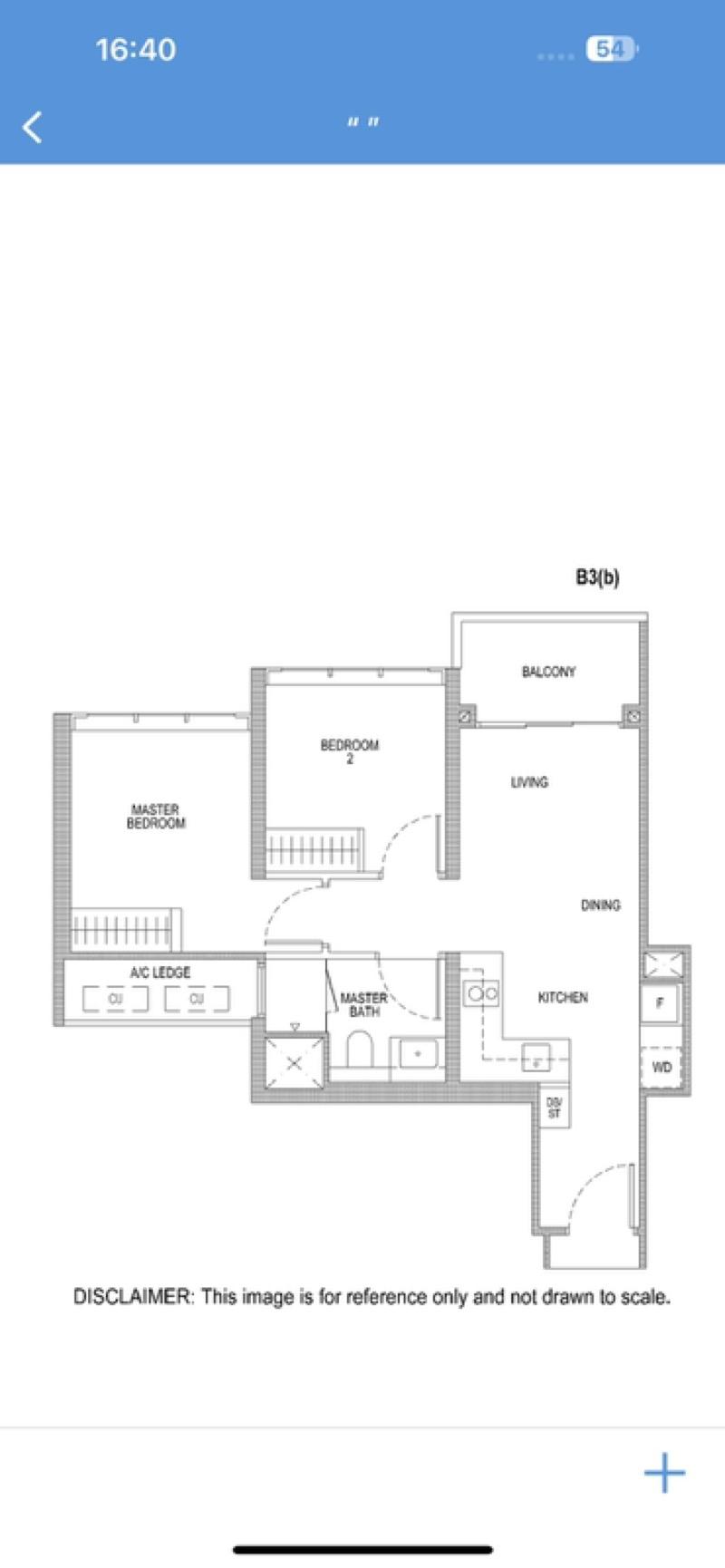 Condominium for Rent, Irwell Hill Residences Condominium For Rent, $5,000, 2 Bed 1 Bath 614 sqft $8.14 psf, SGD 5,000 | 99-year Leasehold