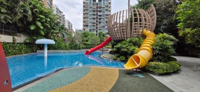 Condominium for Rent, The Glades Condominium For Rent, $3,600, 2 Bed 2 Bath 667 sqft $5.40 psf, SGD 3,600 | 99-year Leasehold