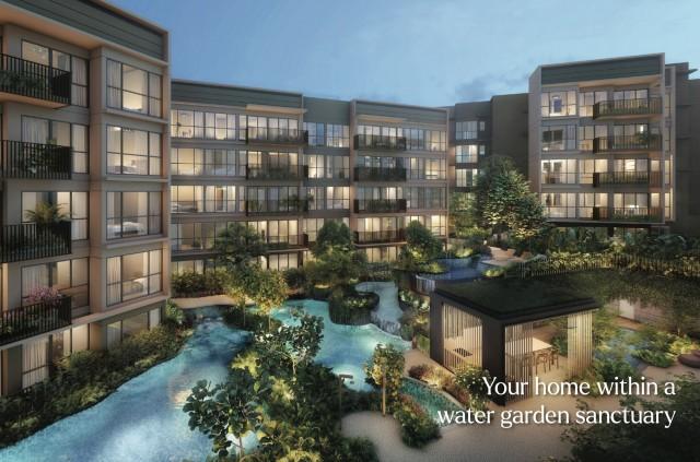 Condominium for Rent, The Watergardens at Canberra Condominium For Rent, $3,500, 2 Bed 2 Bath 721 sqft $4.85 psf, SGD 3,500 | 99-year Leasehold