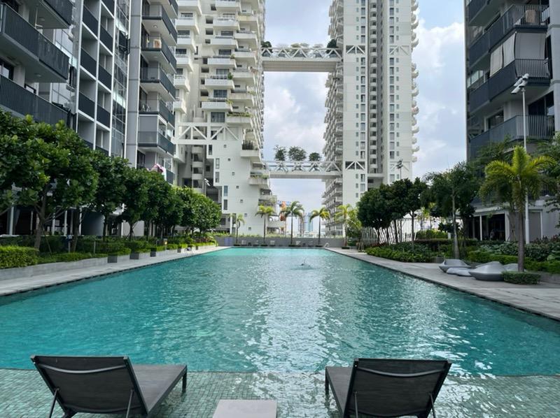 Condominium for Rent, Sky Vue Condominium For Rent, $4,300, 2 Bed 2 Bath 807 sqft $5.33 psf, SGD 4,300 | 99-year Leasehold