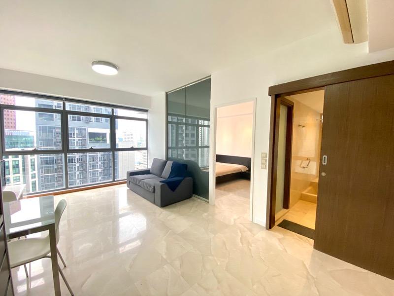 Condominium for Rent, Icon Condominium For Rent, $4,200, 1 Bed 1 Bath 570 sqft $7.37 psf, SGD 4,200 | 99-year Leasehold