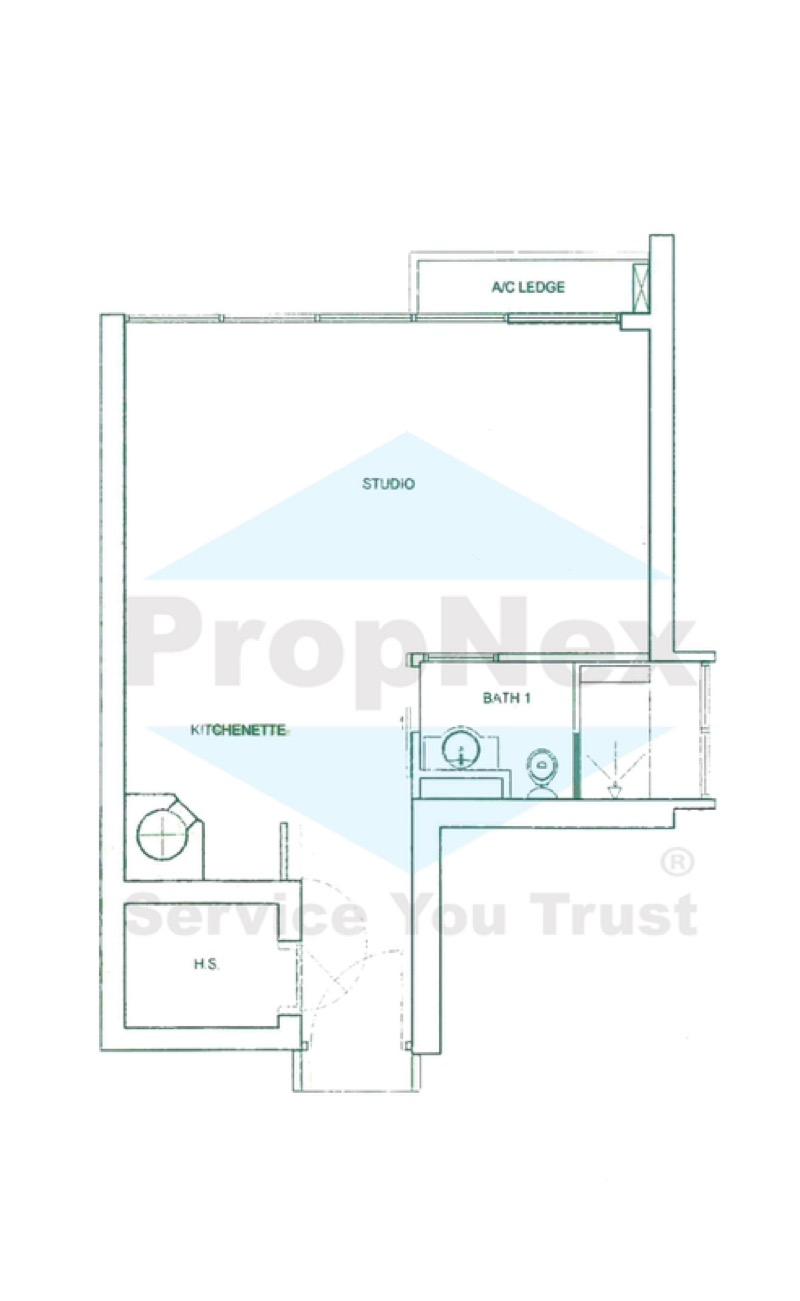 Condominium for Rent, Icon Condominium For Rent, $4,200, 1 Bed 1 Bath 570 sqft $7.37 psf, SGD 4,200 | 99-year Leasehold