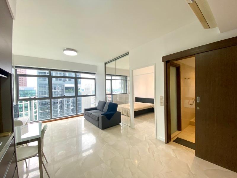 Condominium for Rent, Icon Condominium For Rent, $4,200, 1 Bed 1 Bath 570 sqft $7.37 psf, SGD 4,200 | 99-year Leasehold
