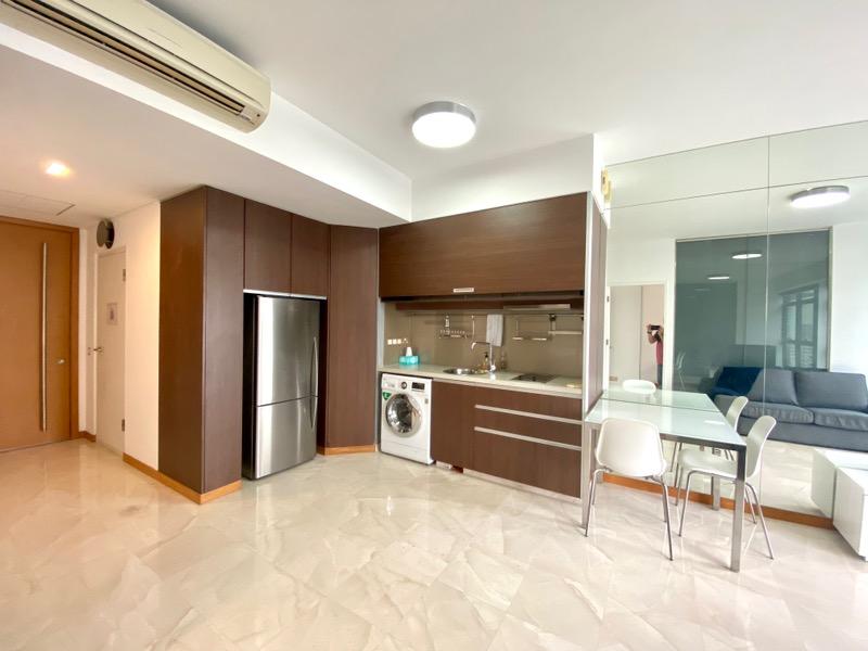 Condominium for Rent, Icon Condominium For Rent, $4,200, 1 Bed 1 Bath 570 sqft $7.37 psf, SGD 4,200 | 99-year Leasehold