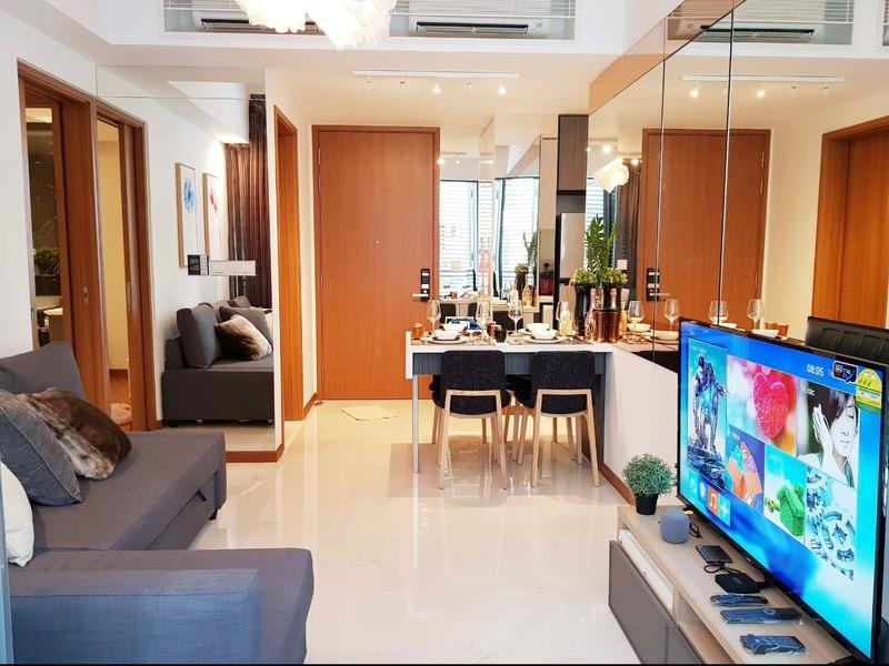 Condominium for Rent, Watertown Condominium For Rent, $3,500, 2 Bed 1 Bath 570 sqft $6.14 psf, SGD 3,500 | 99-year Leasehold