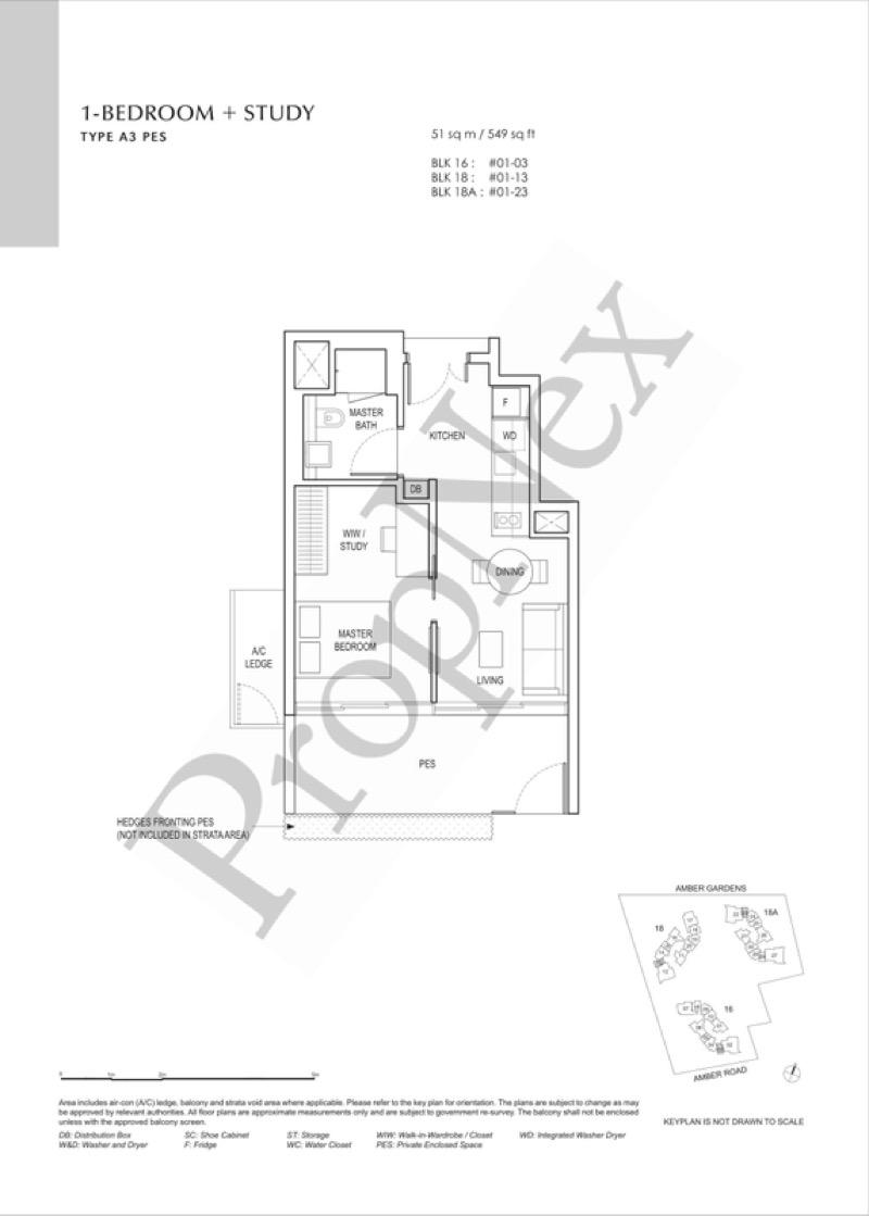 Condominium for Rent, Amber park Condominium For Rent, $3,700, 1 Bed 1 Bath 549 sqft $6.74 psf, SGD 3,700
