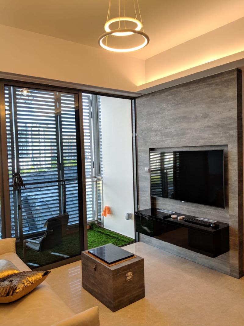 Condominium for Rent, Watertown Condominium For Rent, $3,500, 1 Bed 1 Bath 581 sqft $6.02 psf, SGD 3,500 | 99-year Leasehold