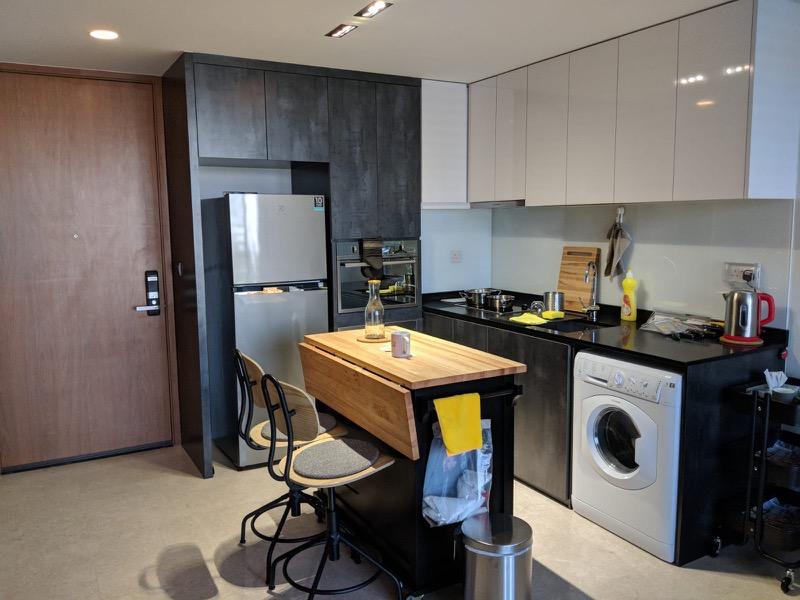 Condominium for Rent, Watertown Condominium For Rent, $3,500, 1 Bed 1 Bath 581 sqft $6.02 psf, SGD 3,500 | 99-year Leasehold