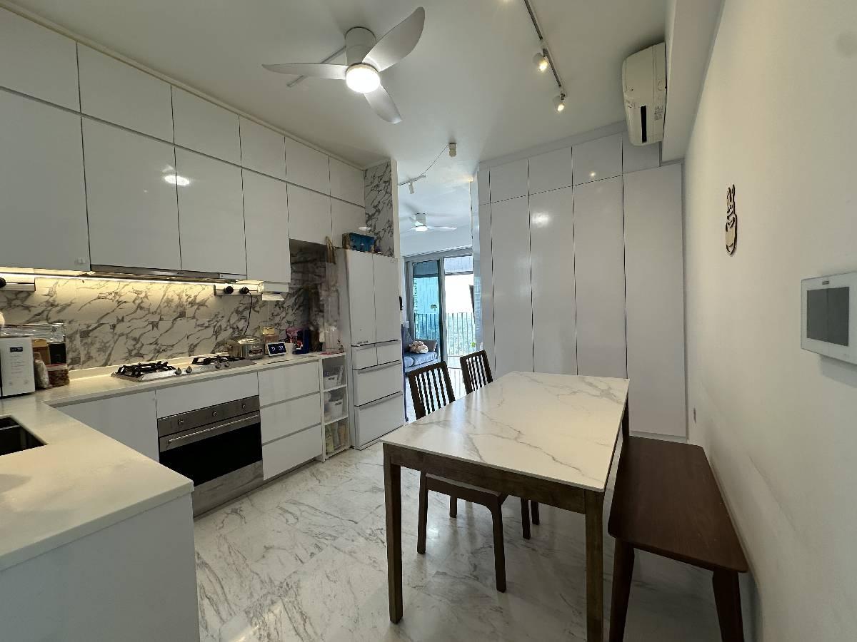 Condominium for Rent, Queens Peak Condominium For Rent, $6,350, 3 Bed 2 Bath 937 sqft $6.78 psf, SGD 6,350 | 99-year Leasehold