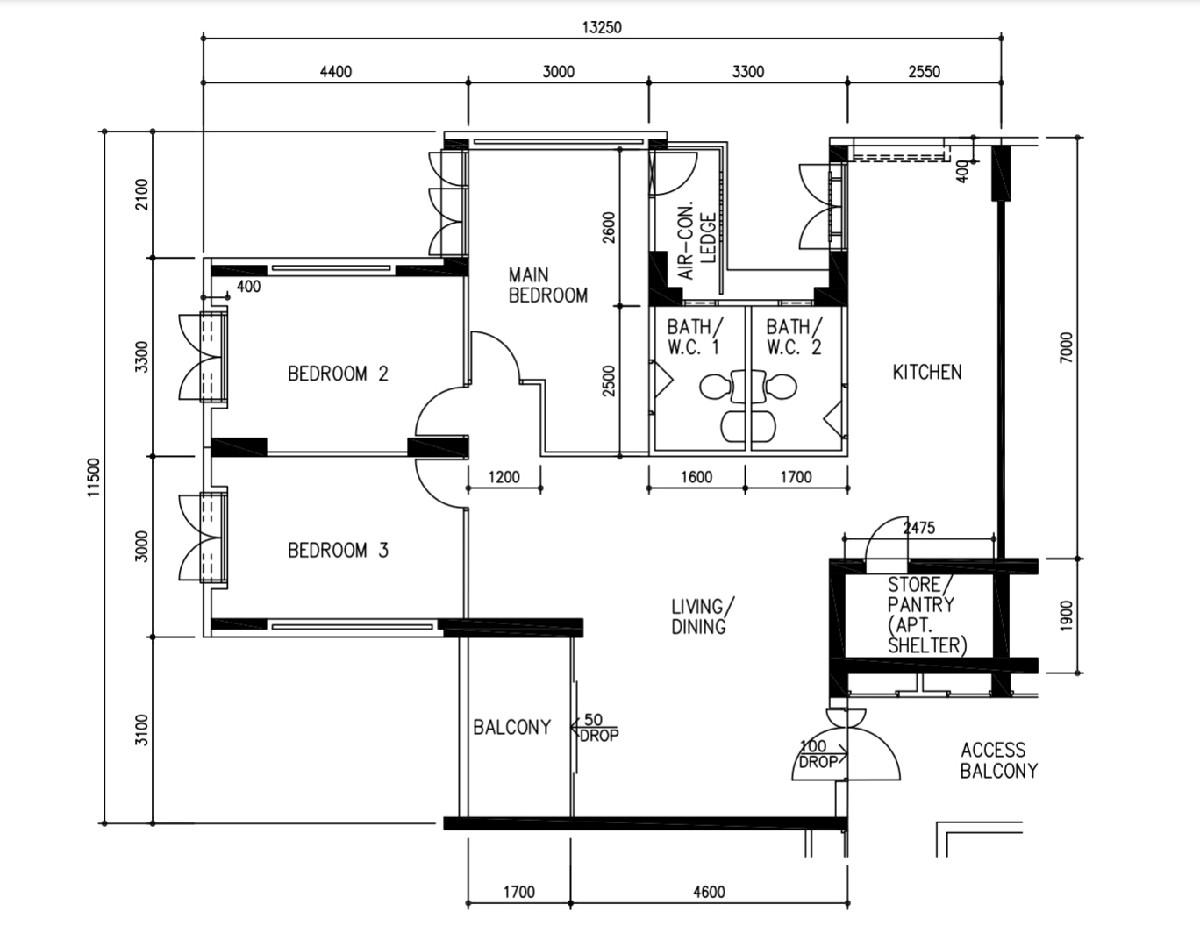 HDB Apartment for Rent, 648A Jurong West Street 61 HDB Apartment For Rent, $3,700, 3 Bed 2 Bath 1,184 sqft $3.13 psf, SGD 3,700 | 99-year Leasehold