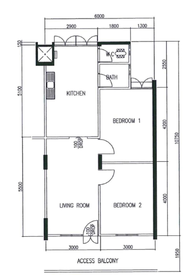 Prop-GPT: HDB Apartment: D03  105 Henderson Crescent
