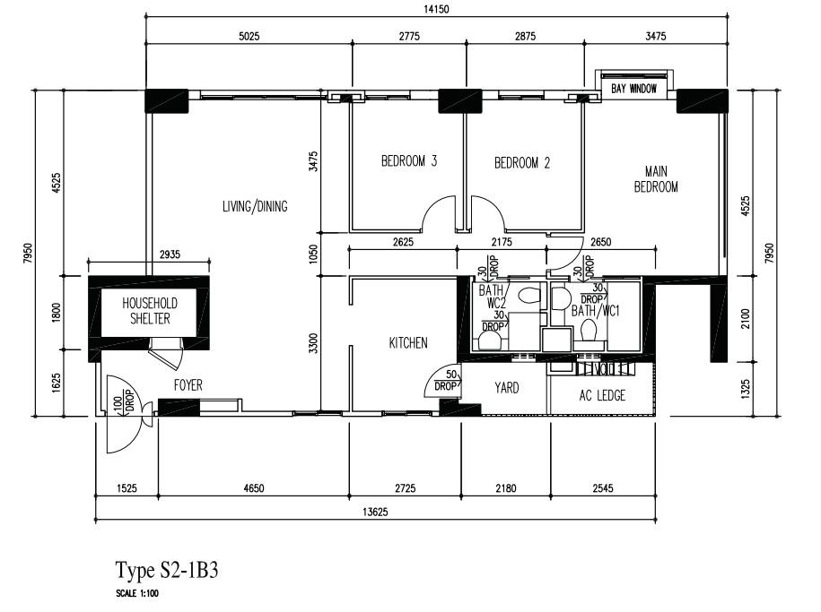 HDB Apartment for Rent, Pinnacle @ Duxton HDB Apartment For Rent, $5,500, 3 Bed 2 Bath 1,152 sqft $4.77 psf, SGD 5,500 | 99-year Leasehold