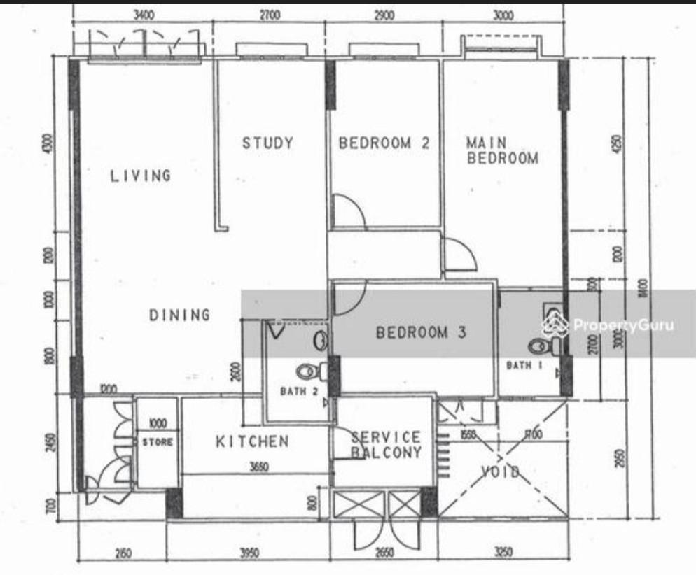 HDB Apartment for Rent, 523 Woodlands Drive 14 HDB Apartment For Rent, $3,500, 4 Bed 2 Bath 1,389 sqft $2.52 psf, SGD 3,500 | 99-year Leasehold