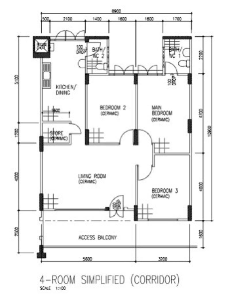 HDB Apartment for Rent, 745 Pasir Ris Street 71 HDB Apartment For Rent, $3,400, 3 Bed 2 Bath 882 sqft $3.85 psf, SGD 3,400
