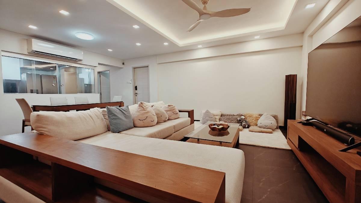 HDB Apartment for Rent, 497D Tampines Street 45 HDB Apartment For Rent, $5,200, 4 Bed 2 Bath 1,485 sqft $3.50 psf, SGD 5,200 | 99-year Leasehold