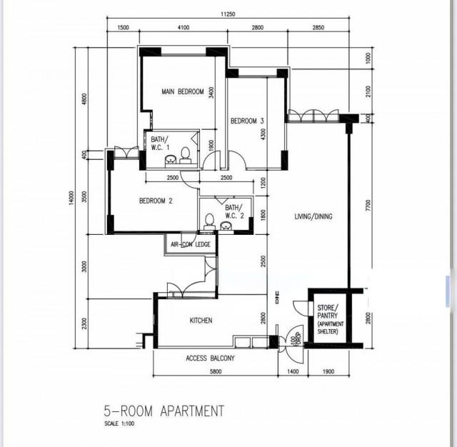 HDB Apartment for Rent, 673 Woodlands Drive 71 HDB Apartment For Rent, $3,600, 3 Bed 2 Bath 1,184 sqft $3.04 psf, SGD 3,600 | 99-year Leasehold