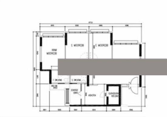 HDB Apartment for Rent, 365A Upper Serangoon Road HDB Apartment For Rent, $3,800, 3 Bed 2 Bath 990 sqft $3.84 psf, SGD 3,800 | 99-year Leasehold