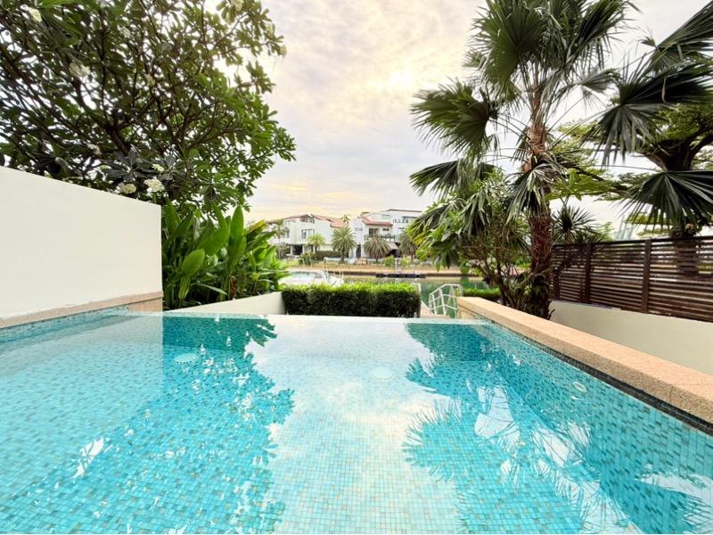 Terrace for Rent, Ocean Drive Terraced House For Rent, $17,680, 5 Bed 6 Bath 5,488 sqft $6.69 psf, SGD 17,680 | 99-year Leasehold