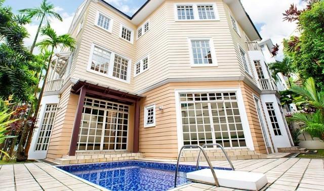 Bungalow for Rent, Woodgrove Estate Bungalow House For Rent, $15,000, 7 Bed 7 Bath 6,372 sqft $2.30 psf, SGD 15,000 | 99-year Leasehold