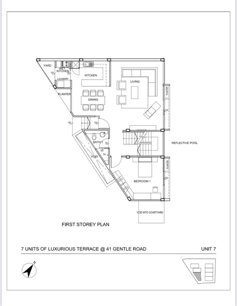 Cluster House for Rent: D11