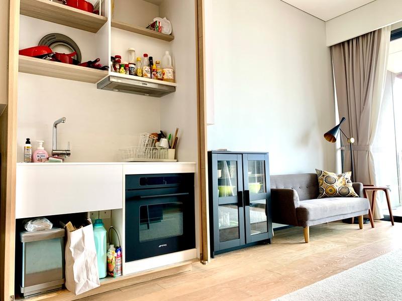 Condominium for Rent, Oue Twin Peaks Condominium For Rent, $4,900, 1 Bed 1 Bath 570 sqft $8.60 psf, SGD 4,900