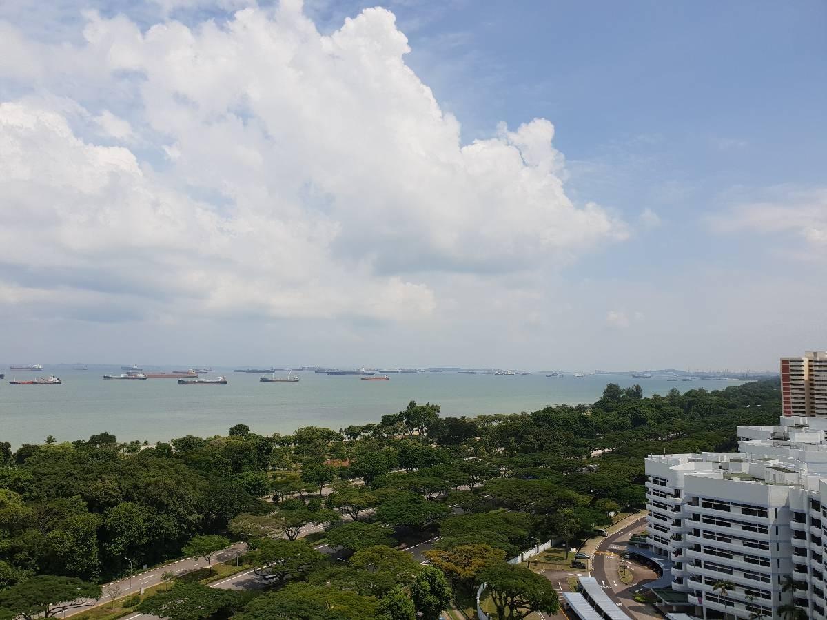 Condominium for Rent, Seaside Residences Condominium For Rent, $3,600, 1 Bed 1 Bath 560 sqft $6.43 psf, SGD 3,600 | 99-year Leasehold