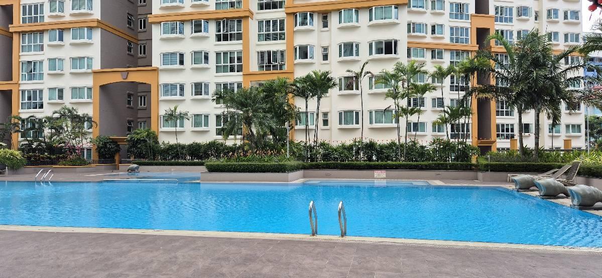 Condominium for Rent, Evergreen Park Condominium For Rent, $2,0001 Bath 300 sqft $6.67 psf, SGD 2,000 | 99-year Leasehold