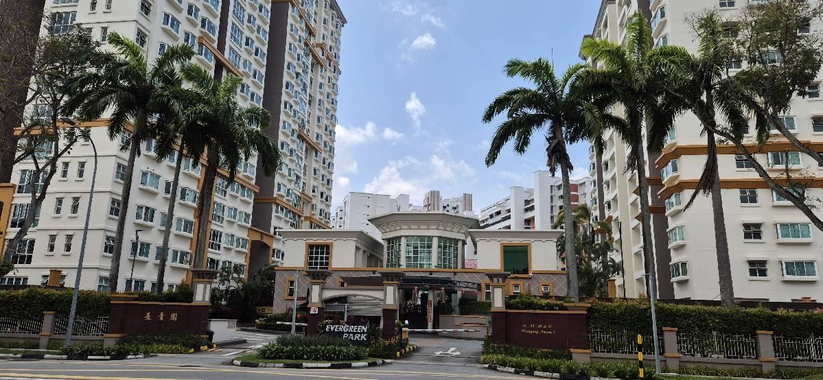 Condominium for Rent, Evergreen Park Condominium For Rent, $2,0001 Bath 300 sqft $6.67 psf, SGD 2,000 | 99-year Leasehold