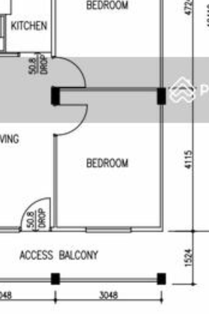HDB Apartment for Rent, 90 Commonwealth Drive HDB Apartment Room Rental, $999, 1 Bed 1 Bath 646 sqft $1.55 psf, SGD 999 | 99-year Leasehold