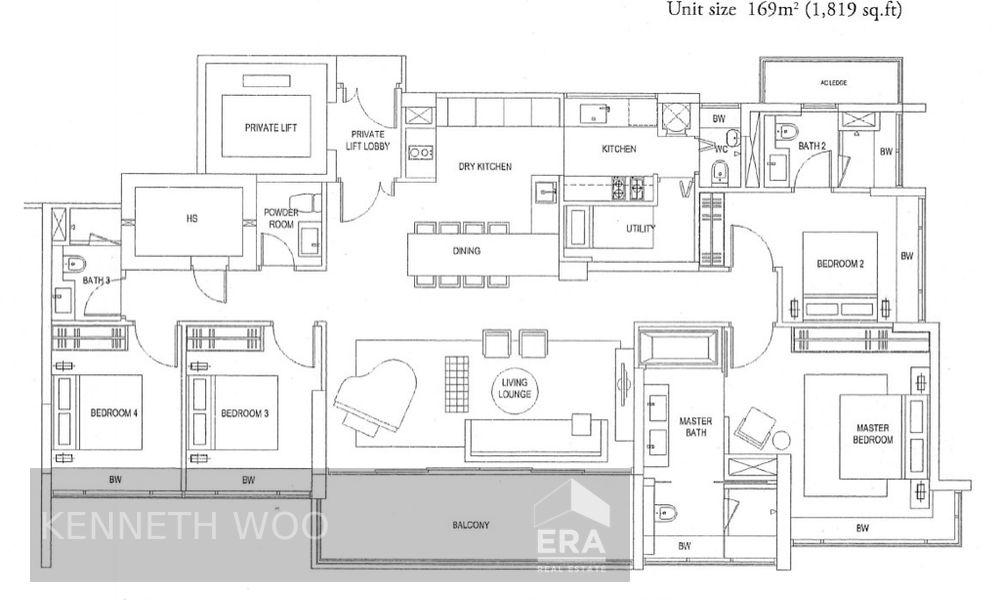 Condominium for Rent, Cairnhill Road The Laurels, SGD 13,000 | Freehold