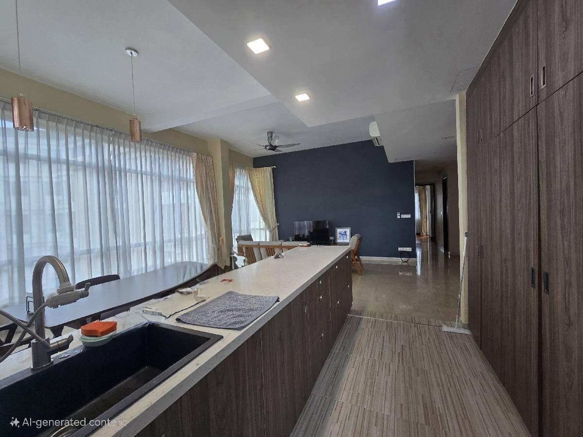 Condominium for Rent, Maple Woods Condominium For Rent, $7,500, 3 Bed 3 Bath 1,507 sqft $4.98 psf, SGD 7,500 | Freehold