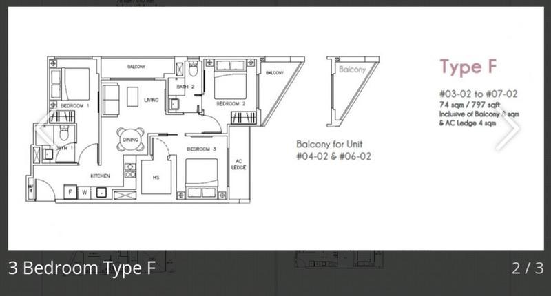 Condominium for Rent, Rezi 35 Condominium For Rent, $4,500, 3 Bed 2 Bath 797 sqft $5.65 psf, SGD 4,500