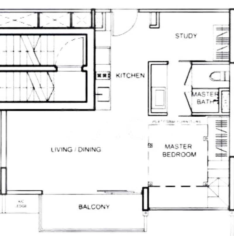 Condominium for Rent, Watertown Condominium For Rent, $3,300, 2 Bed 1 Bath 581 sqft $5.68 psf, SGD 3,300 | 99-year Leasehold