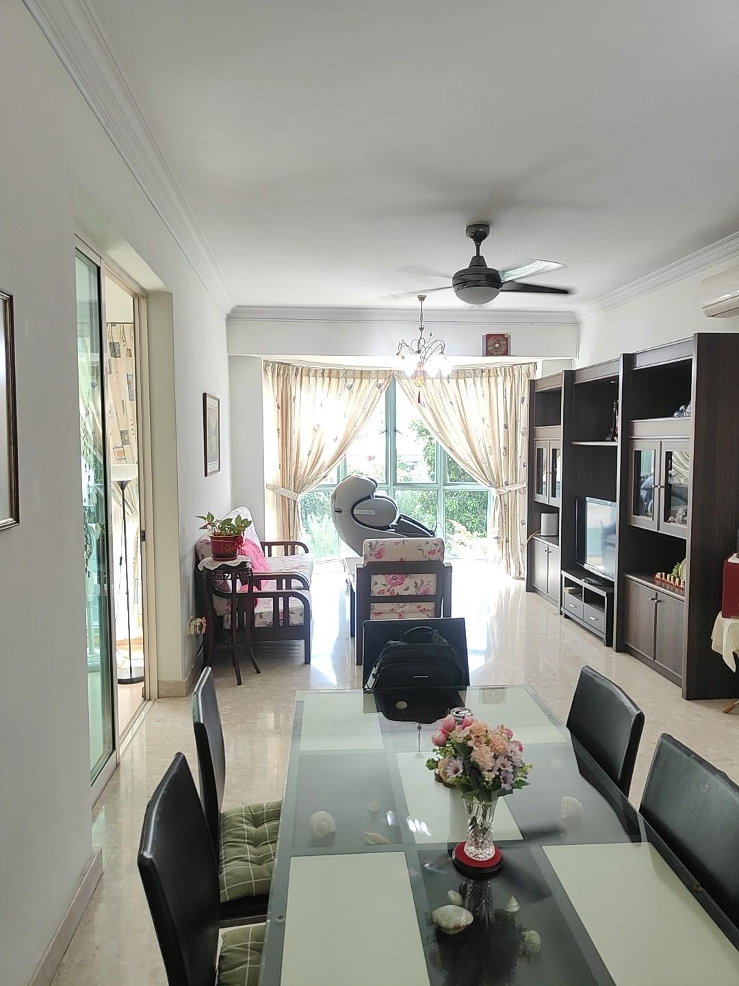 Condominium for Rent, Yew Mei Green Condominium For Rent, $4,500, 3 Bed 3 Bath 1,410 sqft $3.19 psf, SGD 4,500 | 99-year Leasehold