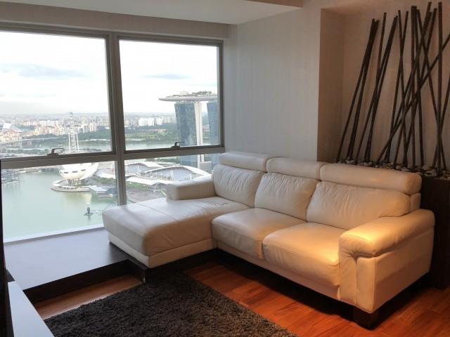 Apartment for Rent, The Sail @ Marina Bay Apartment For Rent, $7,200, 2 Bed 2 Bath 882 sqft $8.16 psf, SGD 7,200 | 99-year Leasehold