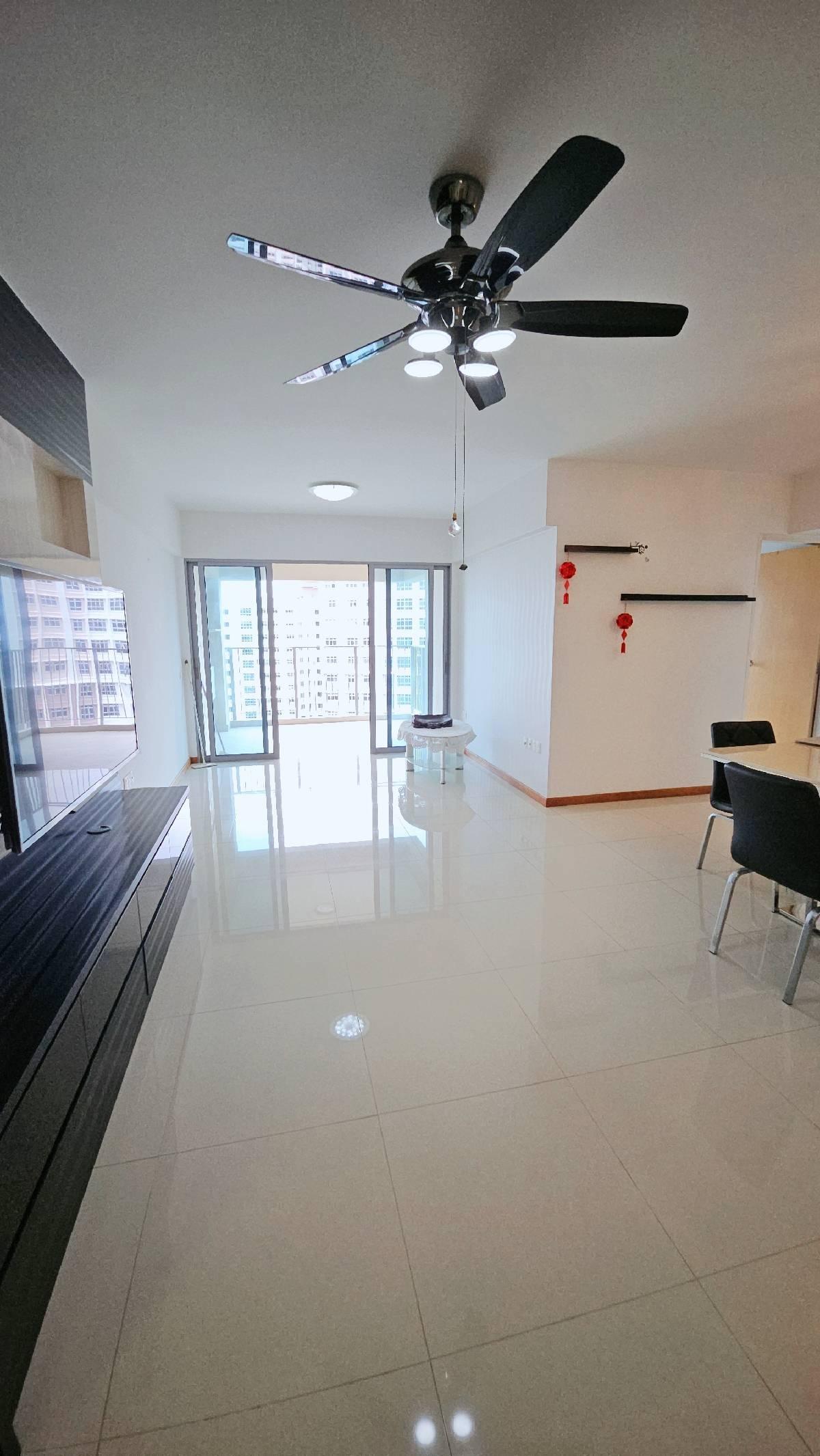 HDB Apartment for Rent, 519D Tampines Central 8 HDB Apartment For Rent, $4,200, 3 Bed 2 Bath 1,163 sqft $3.61 psf, SGD 4,200 | 99-year Leasehold