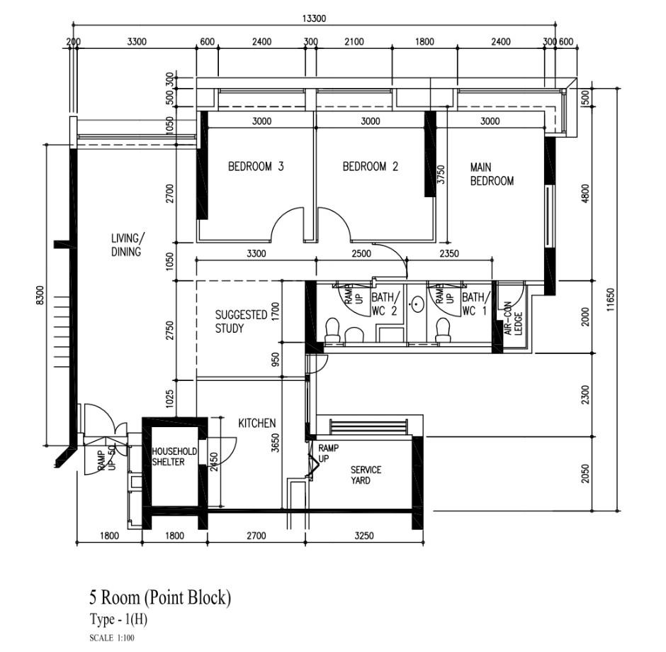HDB Apartment for Rent, 62A Strathmore Avenue HDB Apartment For Rent, $5,300, 3 Bed 2 Bath 1,259 sqft $4.21 psf, SGD 5,300 | 99-year Leasehold