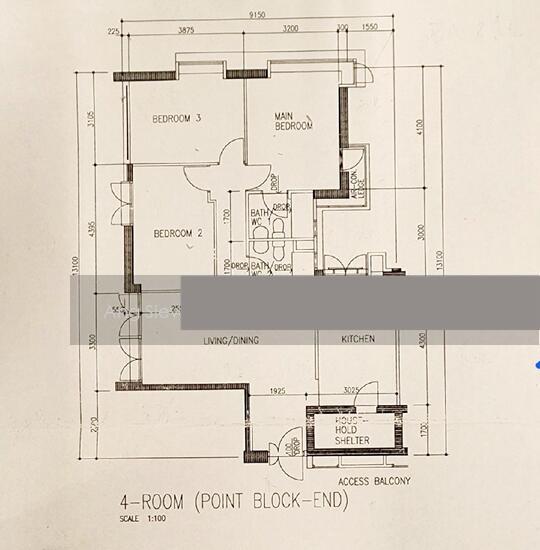 HDB Apartment for Rent, 462 Clementi Avenue 3 HDB Apartment For Rent, $4,500, 3 Bed 2 Bath 969 sqft $4.64 psf, SGD 4,500 | 99-year Leasehold